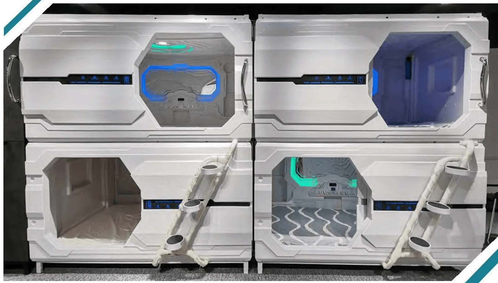 Sleeping pods and capsule beds for Gurugram